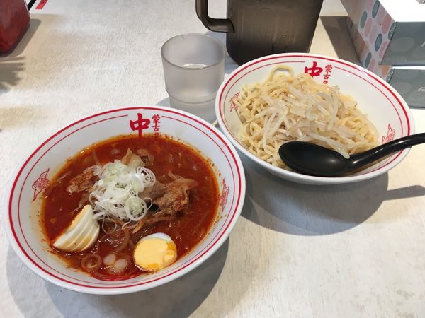 「冷し五目味噌タンメン」@蒙古タンメン中本 品川店の写真