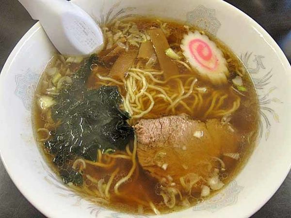 「ラーメン　500円」@大釜 本店の写真