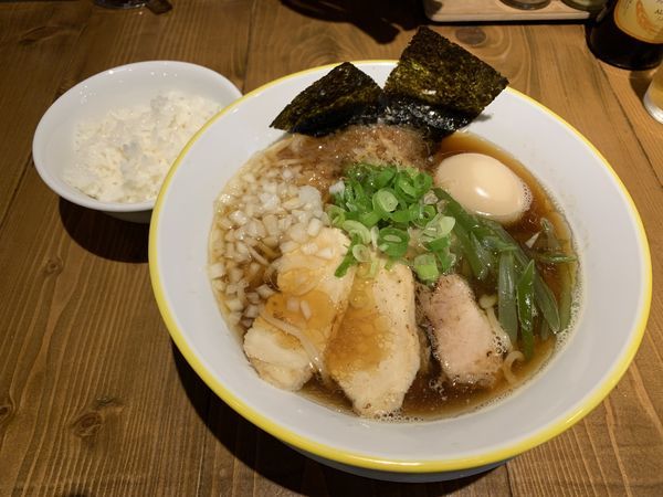 「追節中華そば750➕ランチ飯50=800円」@麺ヤ事業部 ブンキチの写真