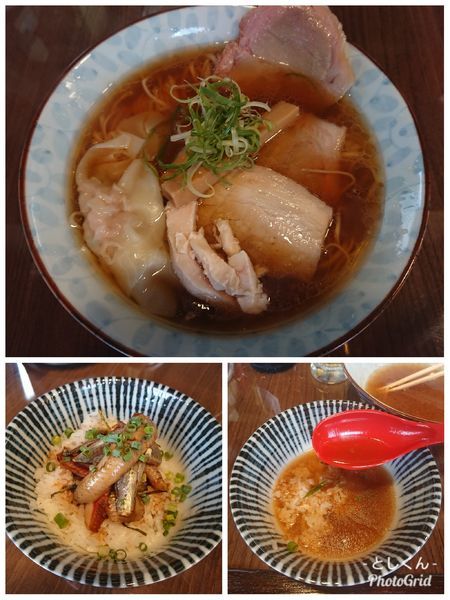 「地鶏わんたんめん」@寿製麺よしかわ 保谷店の写真