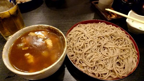 「カレーつけそば　800円」@光寿庵の写真