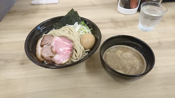 「特製豚骨鶏魚介つけ麺   大盛(400)」@麺処 有彩の写真