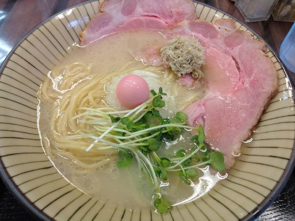 「あららそば800円」@仮麺中(角打ち わかさや)の写真