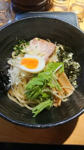 「まぜそば」@麺酒場 框の写真