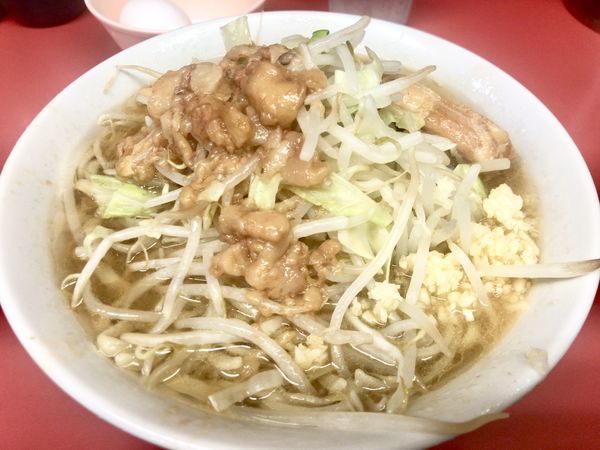 「乳化良く・豚の旨味満載二郎」@ラーメン二郎 桜台駅前店の写真
