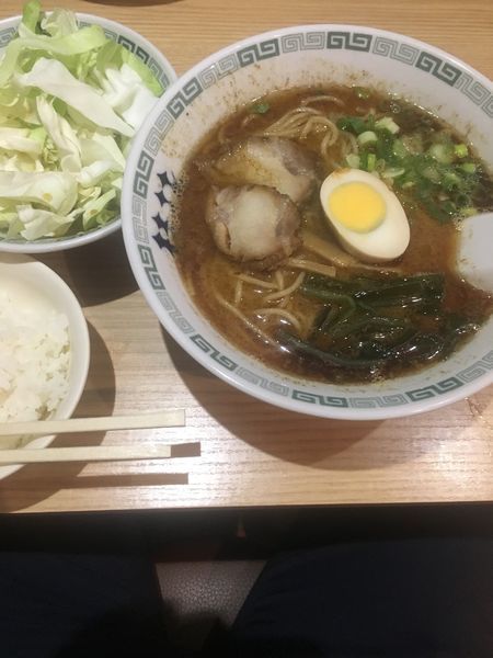 「桂花拉麺 (ランチセット)」@桂花ラーメン 末広店の写真