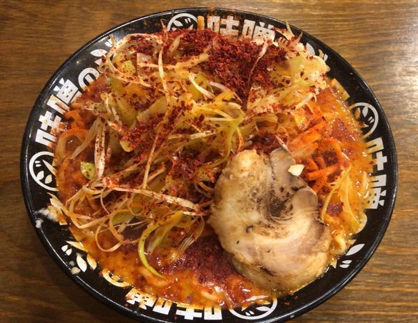 「ファイヤーエクストリーム味噌ラーメン 特盛」@味噌のジョーの写真