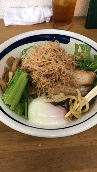 「和え蕎麦（生琥珀醤油）1000円」@MENYA 食い味の道有楽の写真
