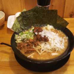 濃厚味噌ラーメン、のり