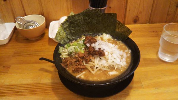 「濃厚味噌ラーメン、のり」@濃厚味噌ラーメン さごはちの写真