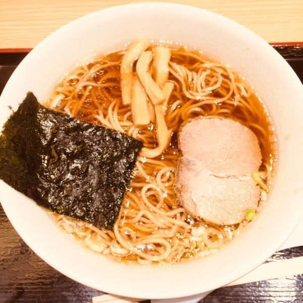 「新中華そば 麺少なめ 490」@舎鈴 プレナ幕張店の写真