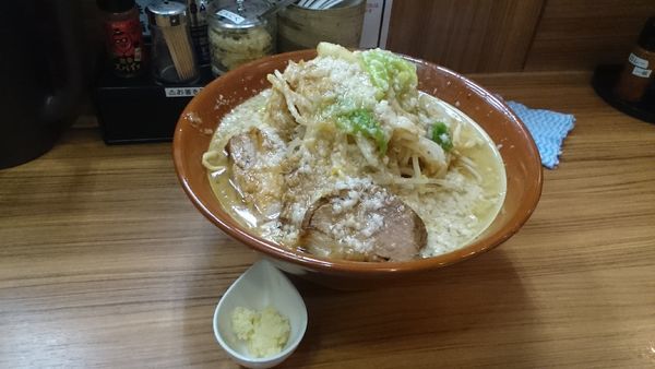 「まるそば・麺１００ｇ×２(全増し)￥１０００」@麺家ひまりの写真