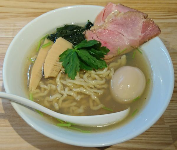 「味玉貝塩らーめん」@らーめん 改の写真