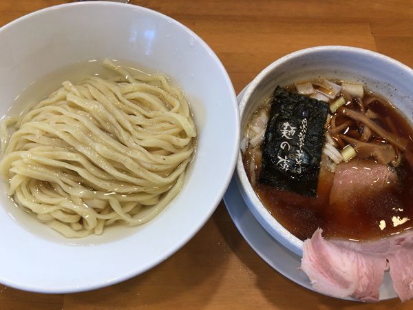 「昆布水つけ麺」@自家製中華そば 麺の虜の写真
