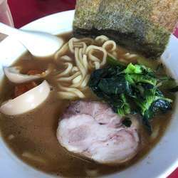 味玉ラーメン並、硬め濃いめ