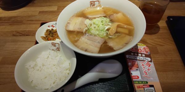 「喜多方ラーメン」@喜多方ラーメン坂内 新宿パークタワー店の写真