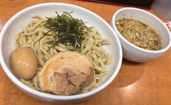 「つけ麺(塩・太麺・ニンニク)」@らーめんコジマルの写真