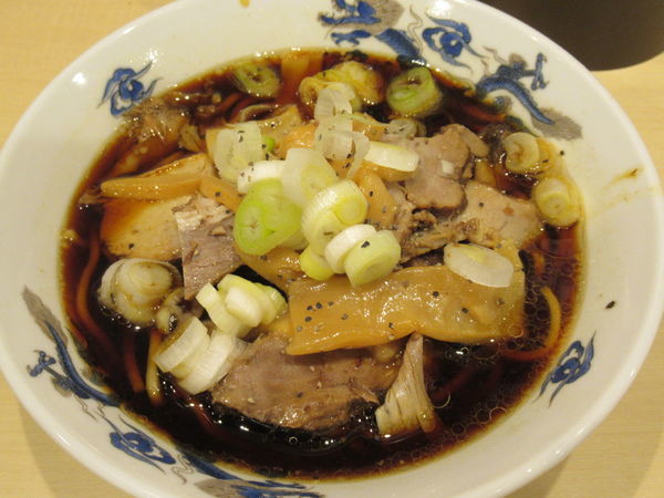 「中華そば並（小）（750円）」@西町大喜 とやマルシェ店の写真