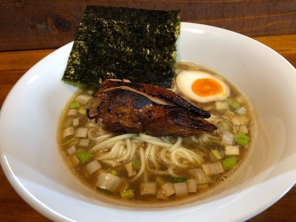 「【限定】鳥煮干しラーメン800円」@ハラールラーメンINAHOの写真
