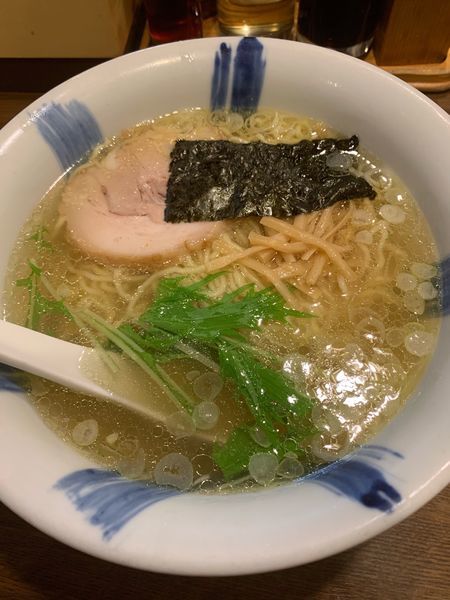 「塩ラーメン」@ラーメン食堂 粋な一生の写真