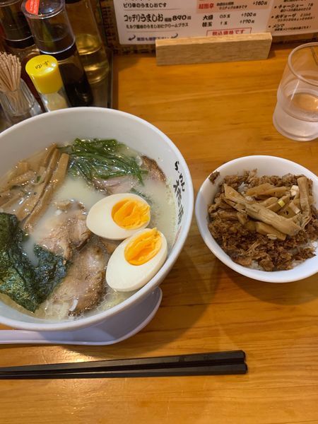 「うま塩ラーメン」@らーめん 桃源の写真