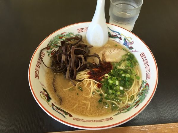 「らーめん ＋きくらげ」@らーめん屋 輪道の写真