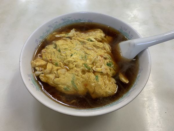 「かにたまそば 700円」@日之出食堂の写真