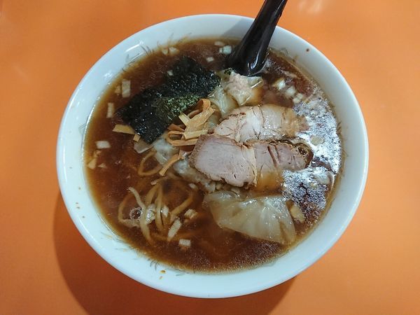 「ワンタンメン大盛 550円+50円」@精養軒の写真