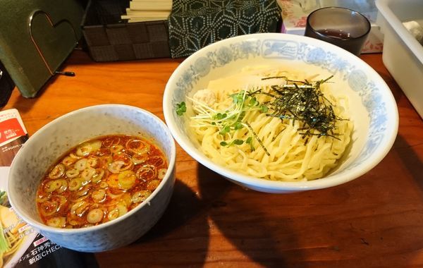 「淡麗つけそば 正油大盛」@中華そばつけそば 千思萬考の写真