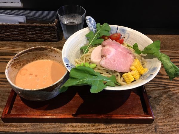 「Tsukemen 冷 とまと 大盛」@メンドコロ Kinariの写真