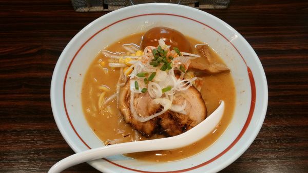 「味玉味噌らー麺¥800-」@らー麺 あけどやの写真