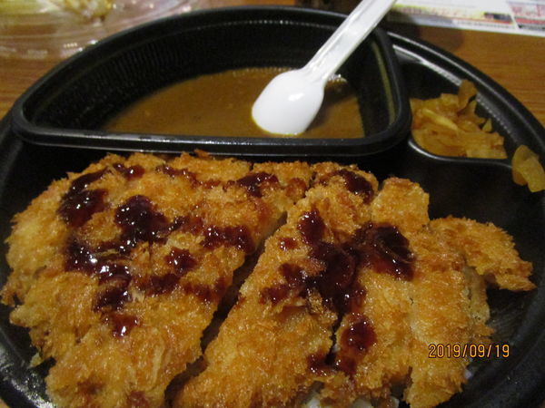 「とん勝つカレーライス」@カレーハウスCoCo壱番屋 足立区竹の塚店の写真