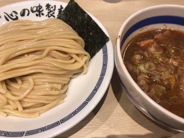 「あっさり　鶏豚つけ麺」@心の味製麺 平井店の写真