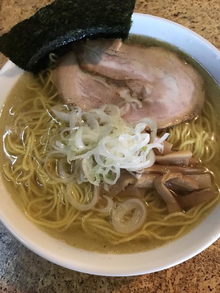 「あっさり塩+大盛（¥830）」@きくちひろきの写真