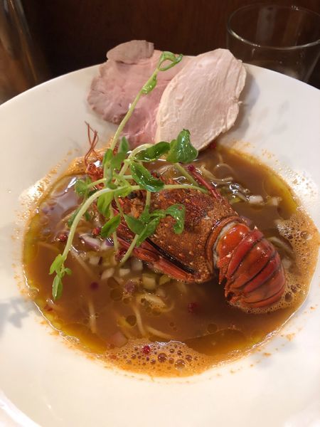 「【限定】サンマルツァーノとオマール海老のらーめん2400円」@麺庵 小島流の写真