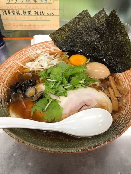 「大和しじみ出汁醤油ラーメン」@覆麺 智の写真