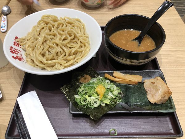 「濃厚魚介豚骨つけ麺」@えび豚骨拉麺 春樹 南砂町スナモ店の写真