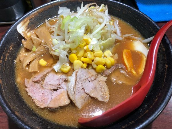 「北海道味噌らーめん」@らーめん GENDAの写真