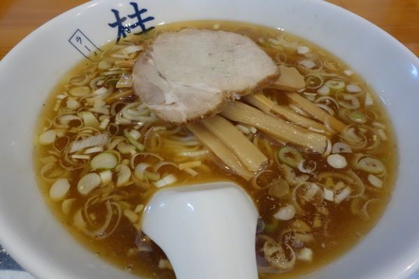 「ラーメン小700円」@煮干しだし醤油ラーメン 桂の写真