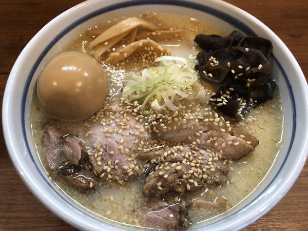 「ふくのやらーめん・塩（大盛）」@らーめん ふくのや 与野店の写真