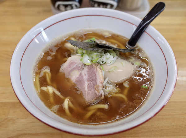 「三つ節ら〜めん…750円‬」@らーめん まるちょうの写真