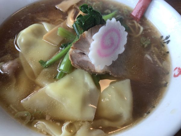 「ワンタンメン550円」@尚ちゃんラーメン 原町店の写真