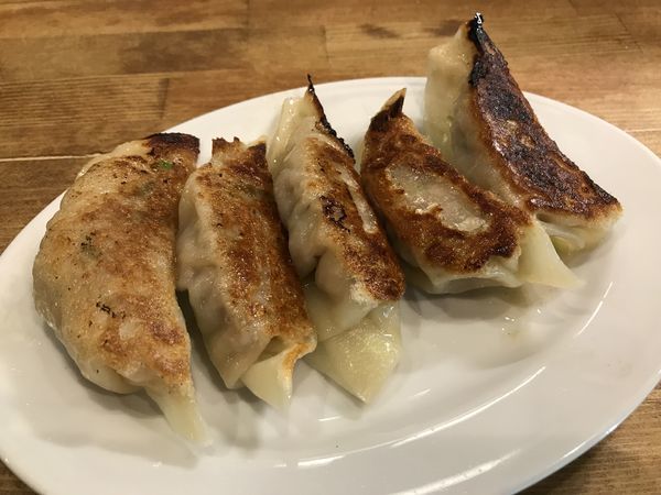 「餃子  500円」@自家製極太麺 みそ家の写真