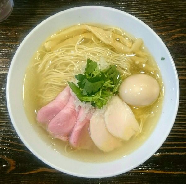 「特製中華そば 塩」@中華そば 向日葵の写真