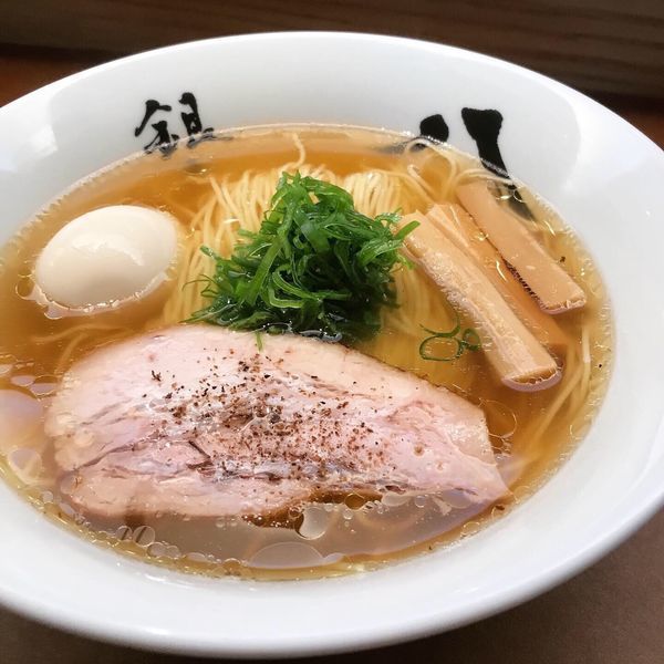 「味玉中華そば」@中華そば 銀座 八五の写真