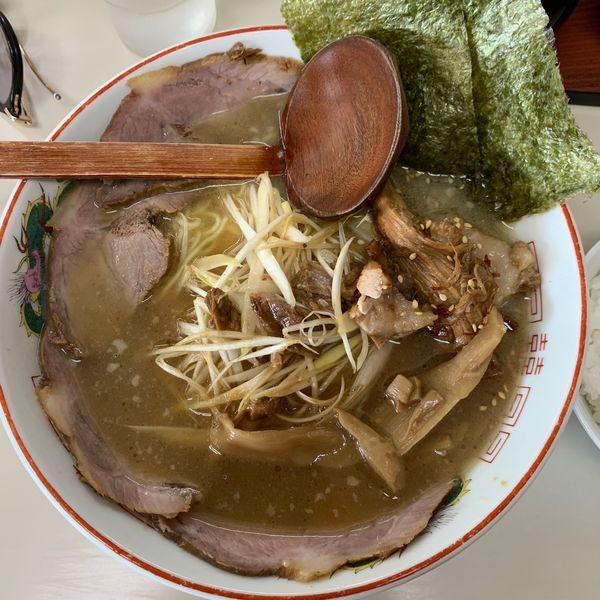 「ねぎチャーシューめん850円。」@ラーメンショップ 希望ヶ丘店の写真