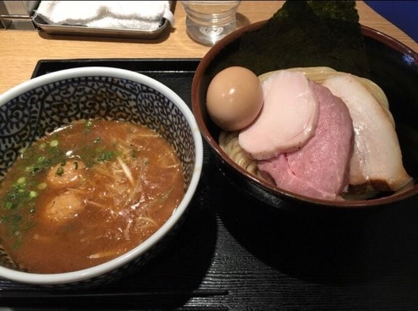 「特製濃厚魚介つけ麺」@麺屋 一燈の写真