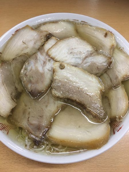 「肉そば(かため)」@坂内食堂 喜多方本店の写真