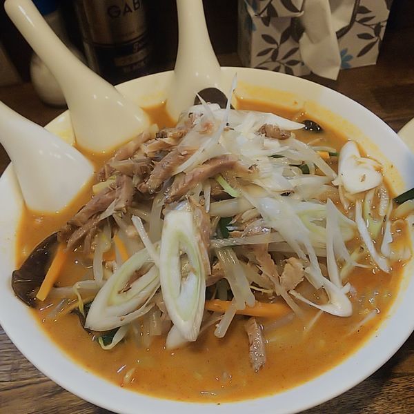 「【気まぐれ限定】辛味噌ラーメン 他」@レバニラ定食 kei楽の写真