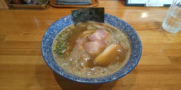 「煮干し中華そば」@中華そば 瓢の写真